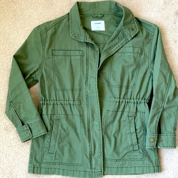 Olive army jacket - Picture 1 of 6